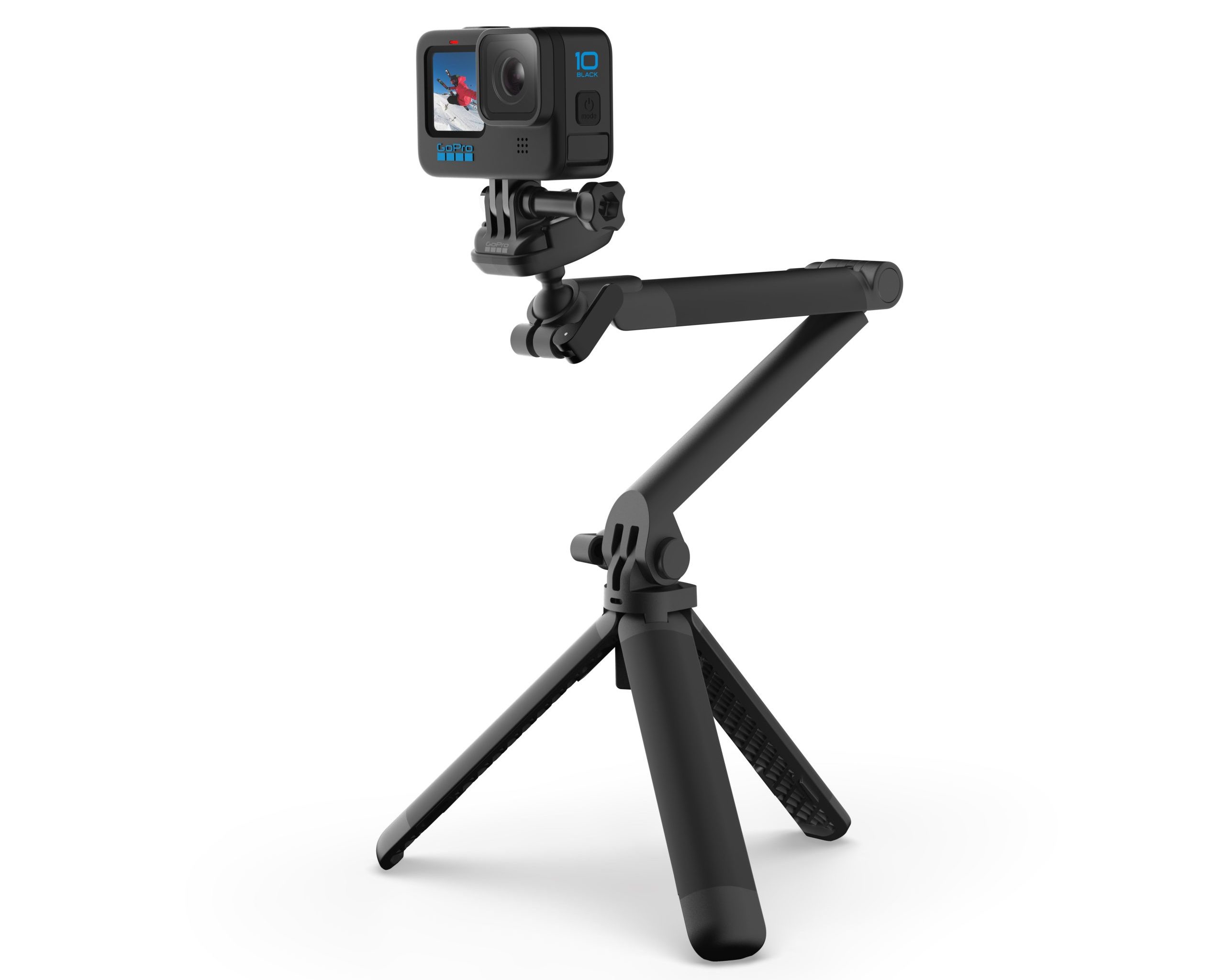 GoPro mount 3 way 2.0 is a tripod with creative angles