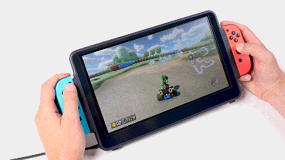 Unpocketable Nintendo Switch Accessory Supersizes the Portable Console’s Screen