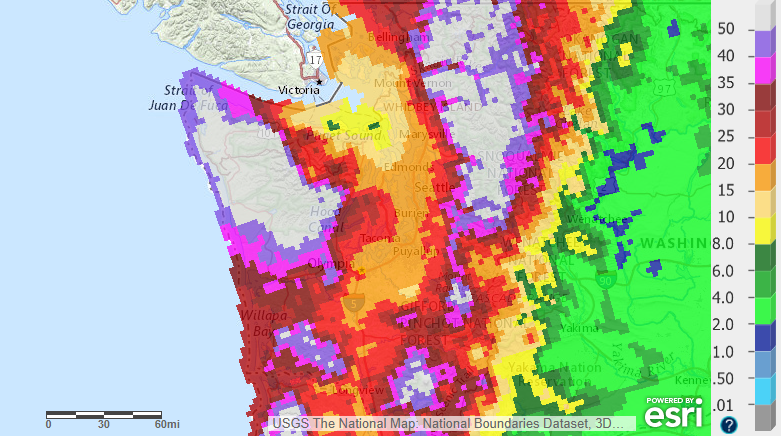 This Map Shows the Pacific Northwest’s Nightmare November Rain Totals