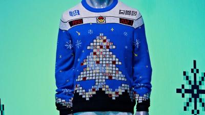 Microsoft’s Ugly Holiday Sweater Is a Hideous Ode to Minesweeper, and I Need It