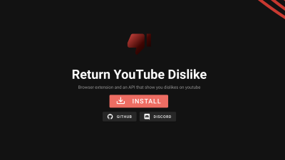 There’s Now a Browser Extension That Lets You See Dislikes on YouTube Again (For Now)