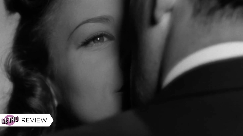 Irena kissing Dr. Judd. (Screenshot: RKO)