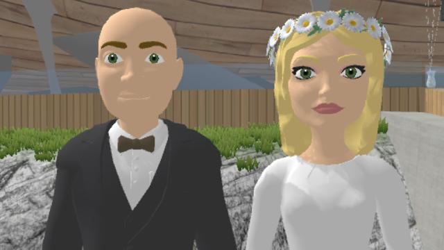 This Couple Got Married in the Metaverse and the Internet Wants Them To Stay There