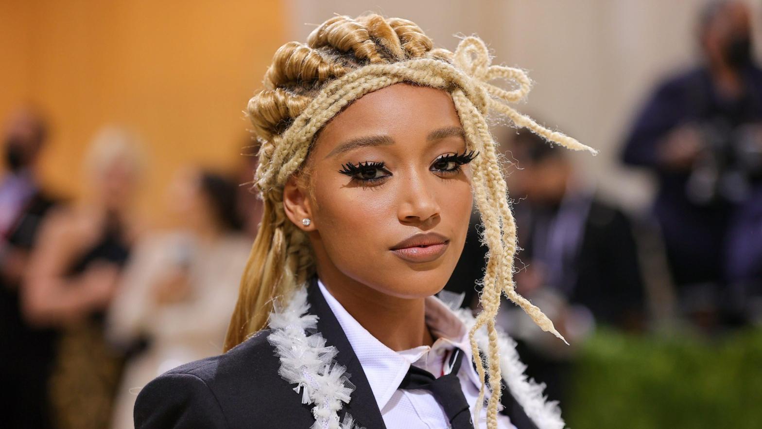 Amandla Stenberg, seen here at the 2021 Met Gala, is likely to be joining the Star Wars universe. (Photo: Theo Wargo, Getty Images)