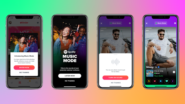 Tinder Is the New Myspace With Auto-Playing Profile ‘Anthems’