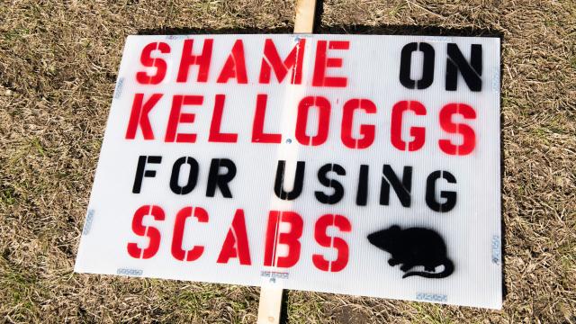 People Are Spamming Kellogg’s Job Site in Support of Striking Workers