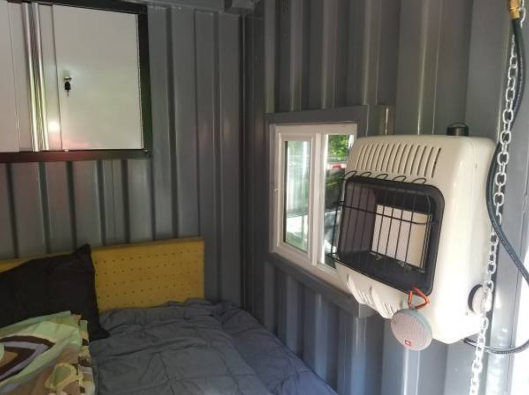 This Shipping Container Might Be The Most Bizarre Thing To Camp In