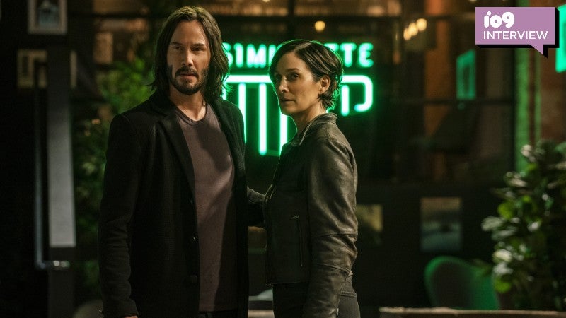 Keanu Reeves and Carrie-Anne Moss are back for The Matrix Resurrections. (Image: Warner Bros.)