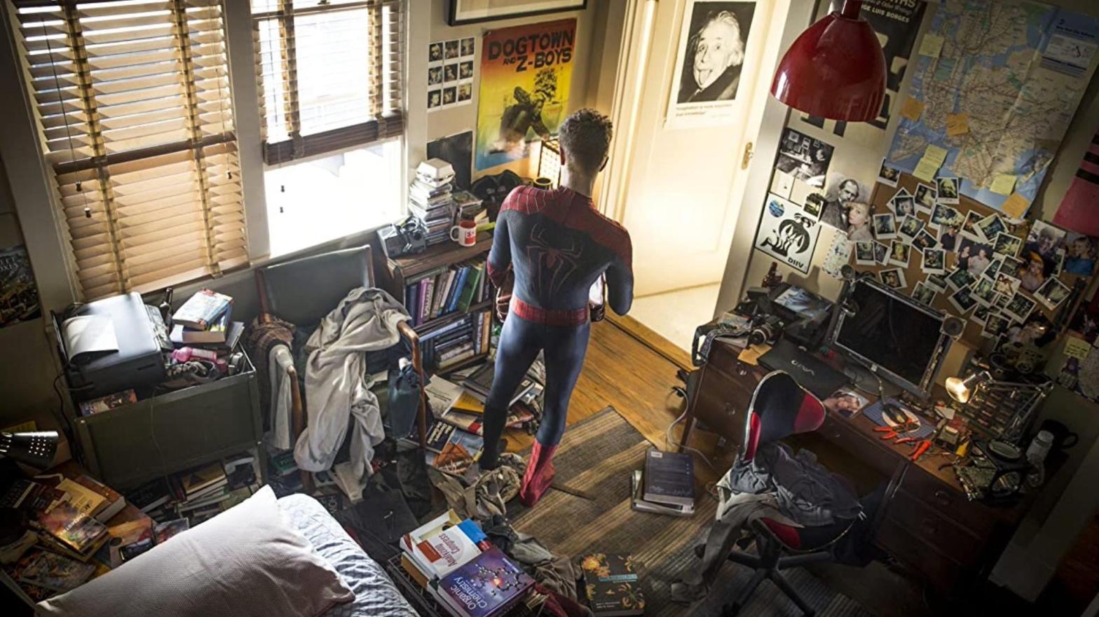 The history of The Amazing Spider-Man 3 is messy...just like Peter Parker's room. (Image: Sony Pictures)
