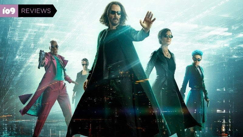 The cast of The Matrix Resurrections.  (Image: Warner Bros.)
