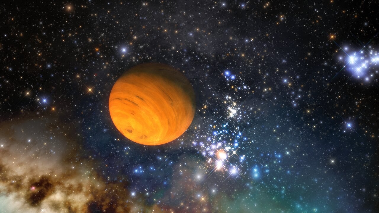 Artist's impression of a rogue planet.  (Image: NOIRLab)
