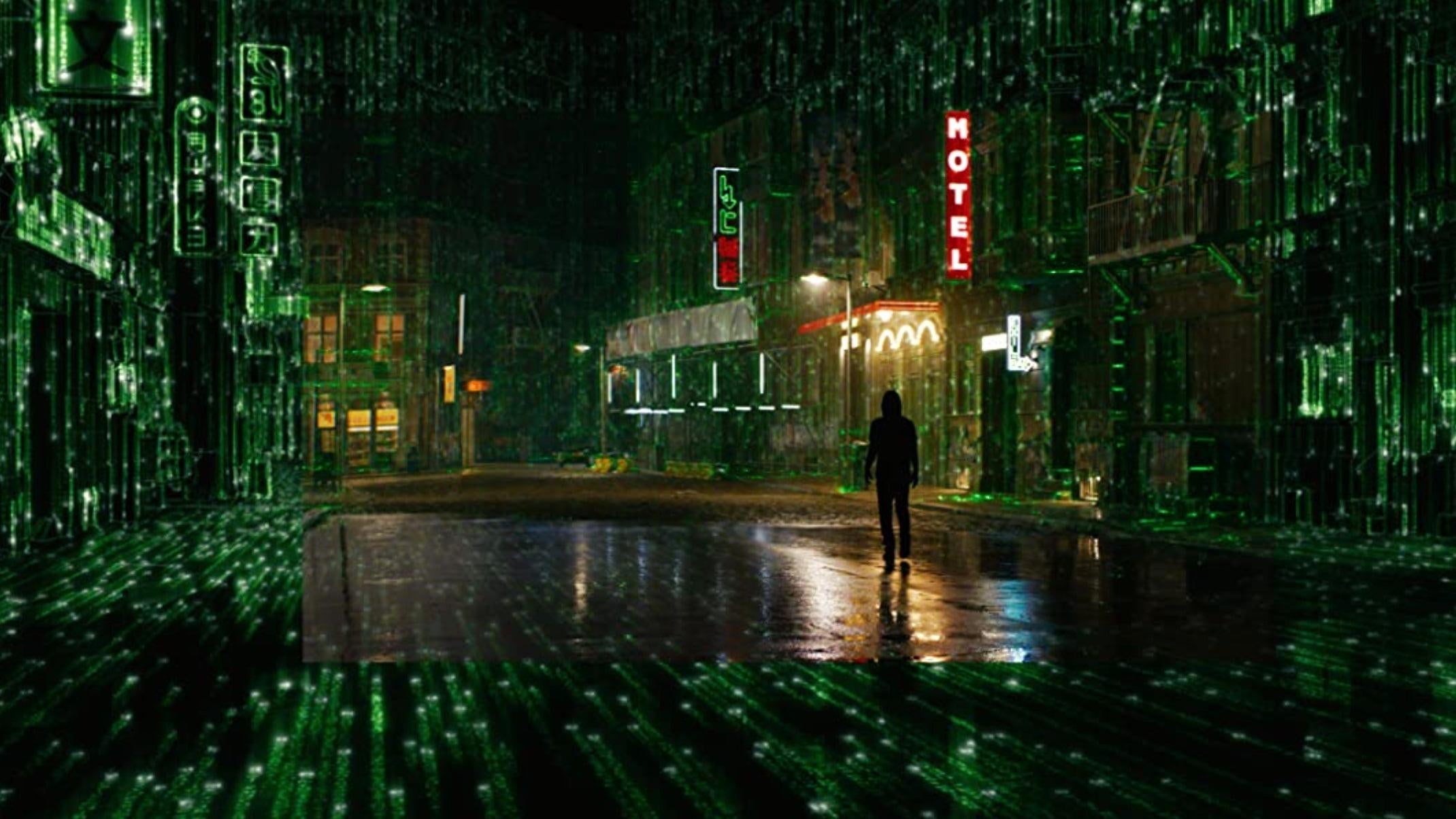 We're walking into The Matrix (Image: Warner Bros.)