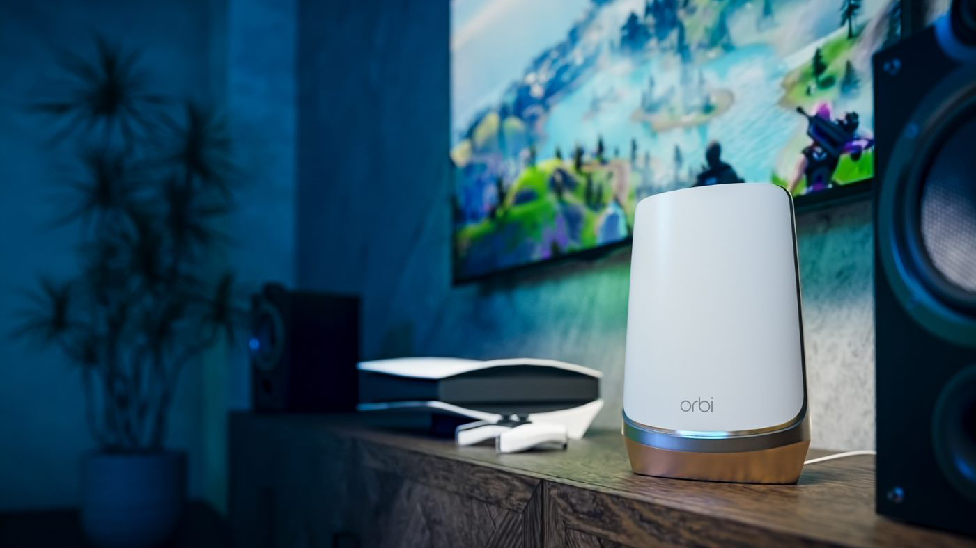 Netgear's Game Booster will start with its Orbi mesh routers. (Image: Netgear)