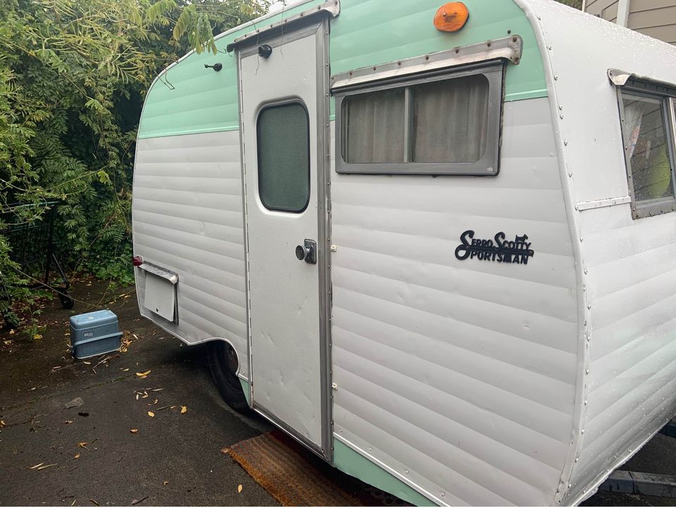 This Awesome Vintage Camper Is So Light That Any Car Could Tow It
