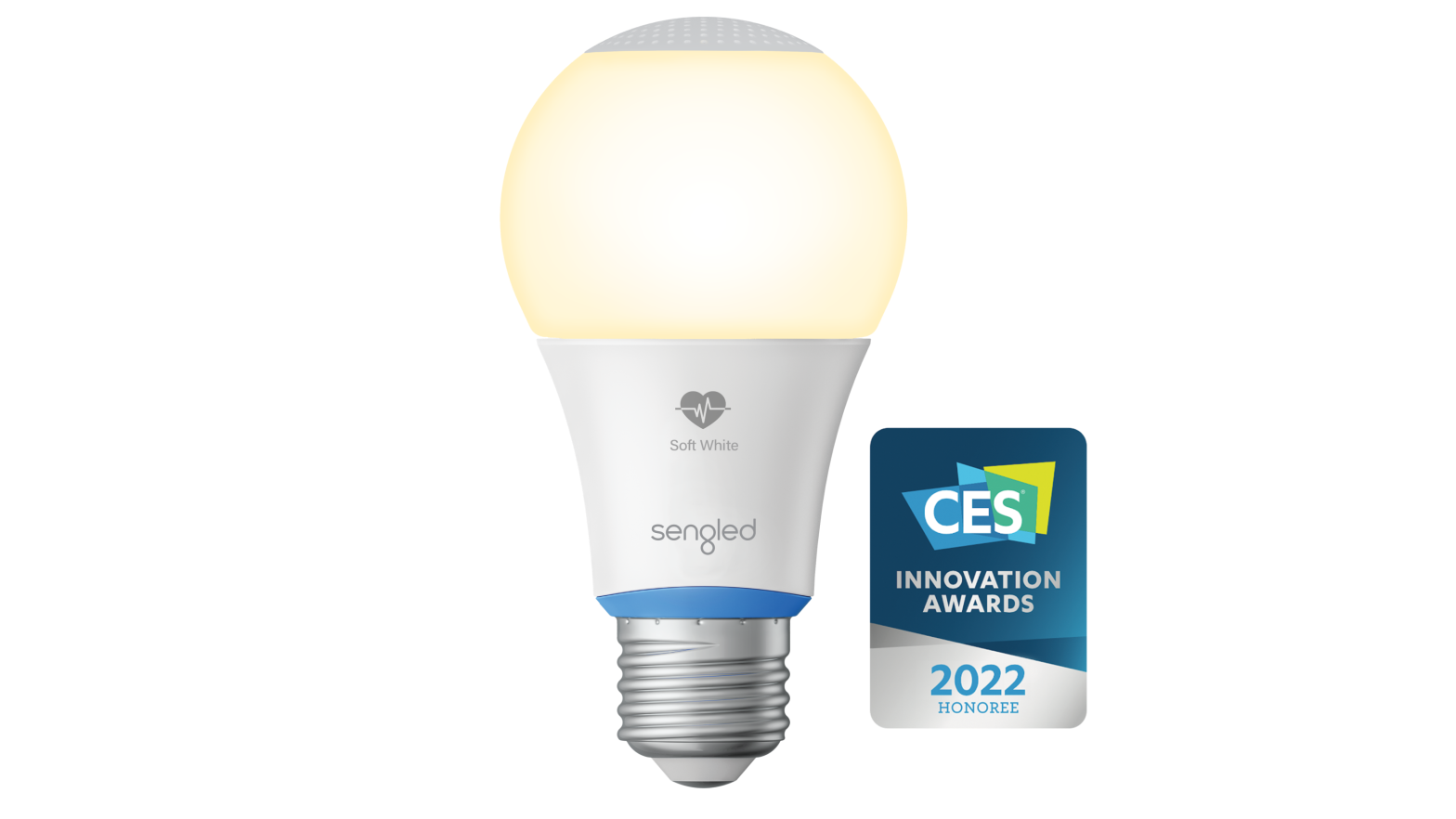 Sengled's new smart bulb can light up a room and help track your sleep time.  (Image: Sengled)