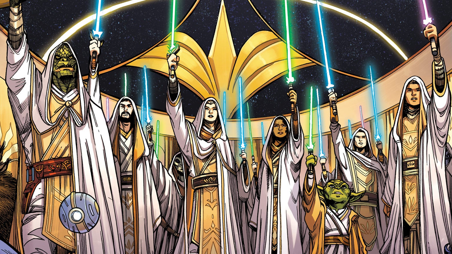 Star Wars: The High Republic is going into the past. (Image: Marvel Comics/Lucasfilm)