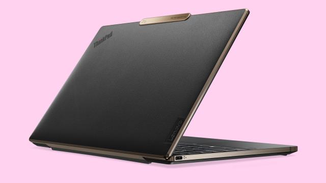 Lenovo’s New Vegan Leather ThinkPad Is a Shocking Departure