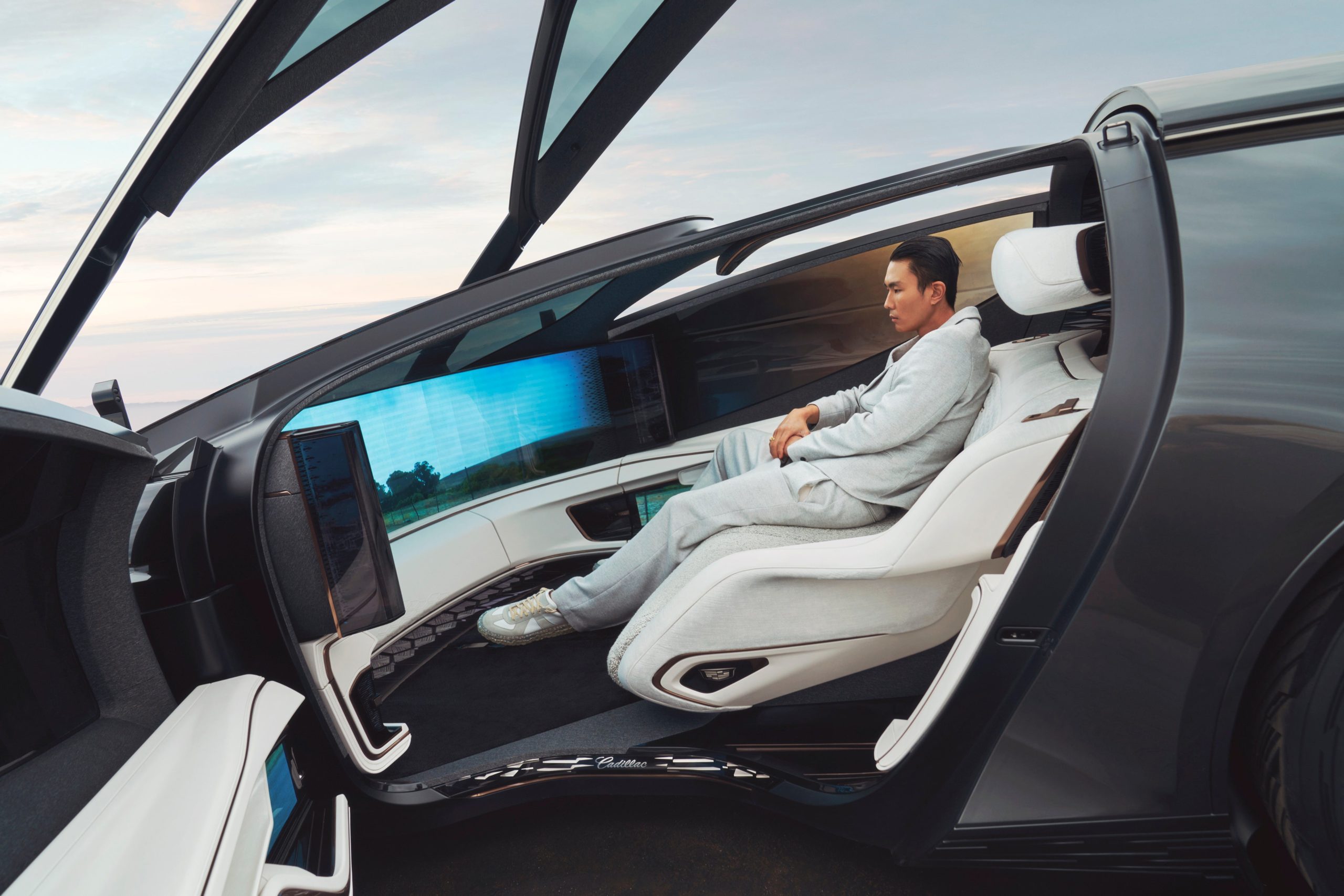 Cadillac Brought A Rolling Autonomous Lounge To CES