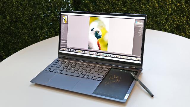 Lenovo’s New ThinkBook Has a Comically Wide Main Screen and a Bizarre Second Display