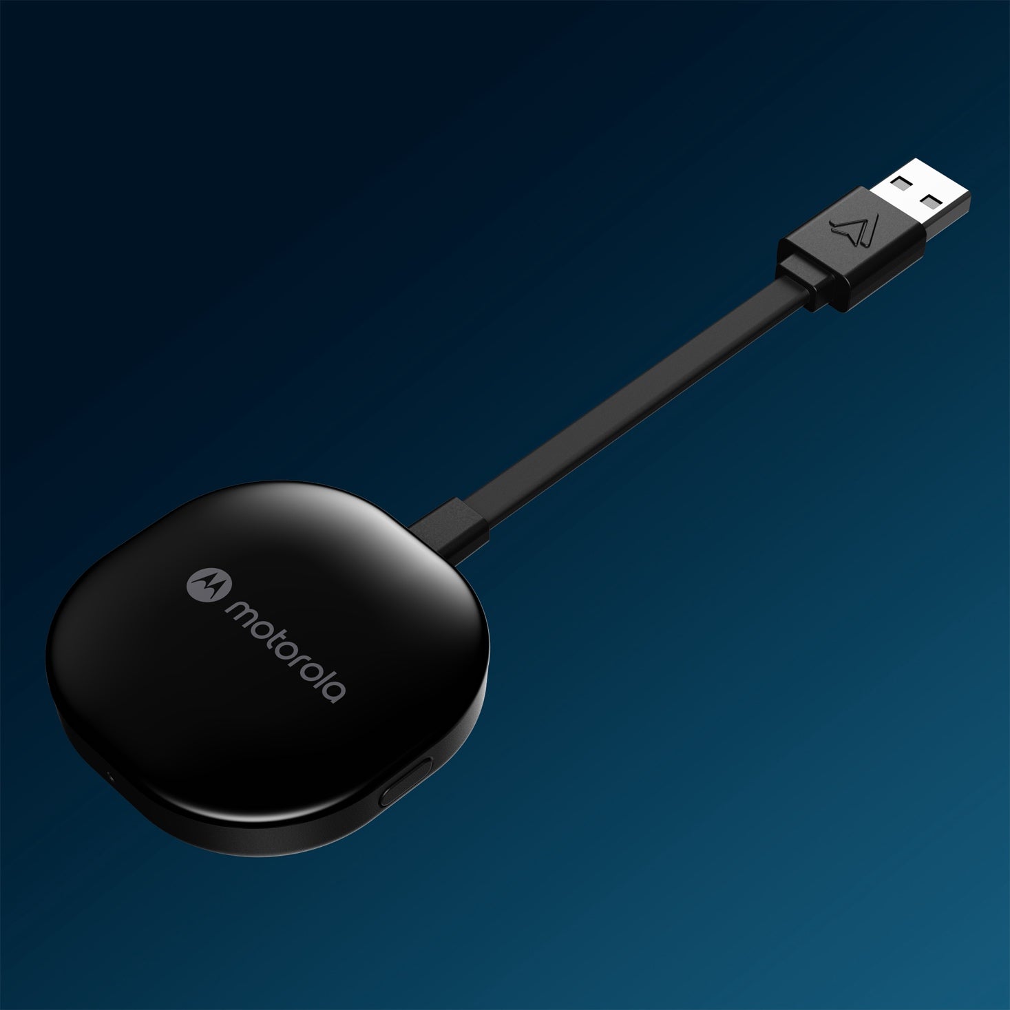 The Motorola MA1 is a wireless dongle for connecting your smartphone to Android Auto.  (Image: Google)
