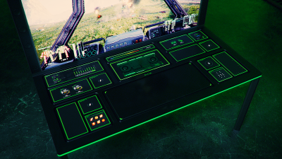 Razer’s Next Big Concept: A Modular Gaming Desk That Looks Straight Out of Tron