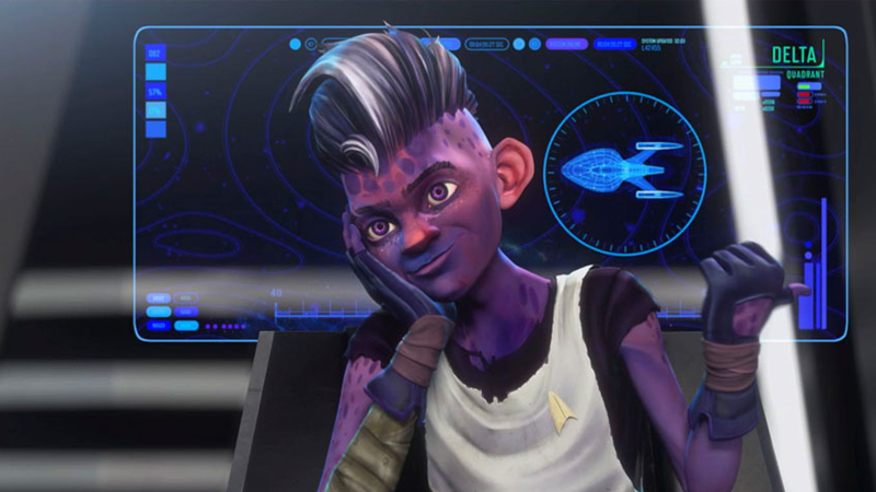 Dal faces quite the surprising challenge in this week's Star Trek: Prodigy, but he's not alone. (Image: Paramount+)