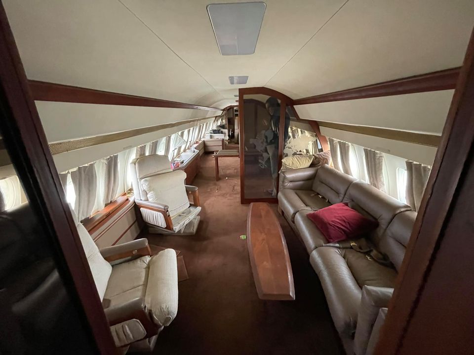 You Could Make the Coolest Little Home Out of This Vintage Passenger Jet