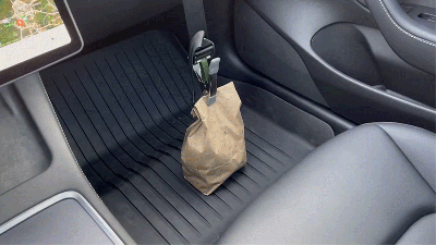 Someone Made a Seatbelt for Bags, and It’s Actually Kind of Genius