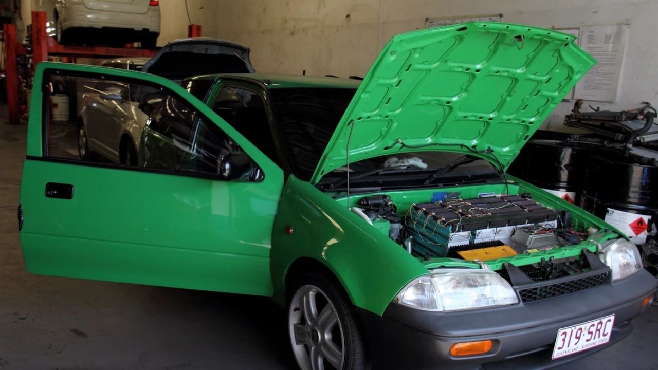 Convert petrol car into shop electric