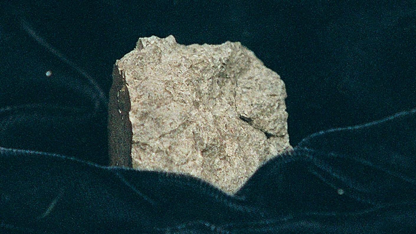 The Allan Hills 84001 meteorite.  (Photo: Doug Mills, AP)
