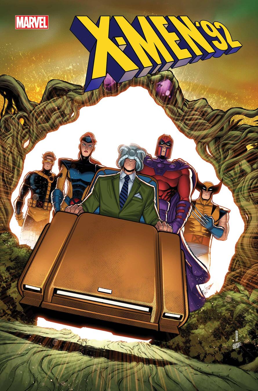 Cover to X-Men '92: House of XCII #1, drawn by David Baldeon.  (Image: Marvel Comics)