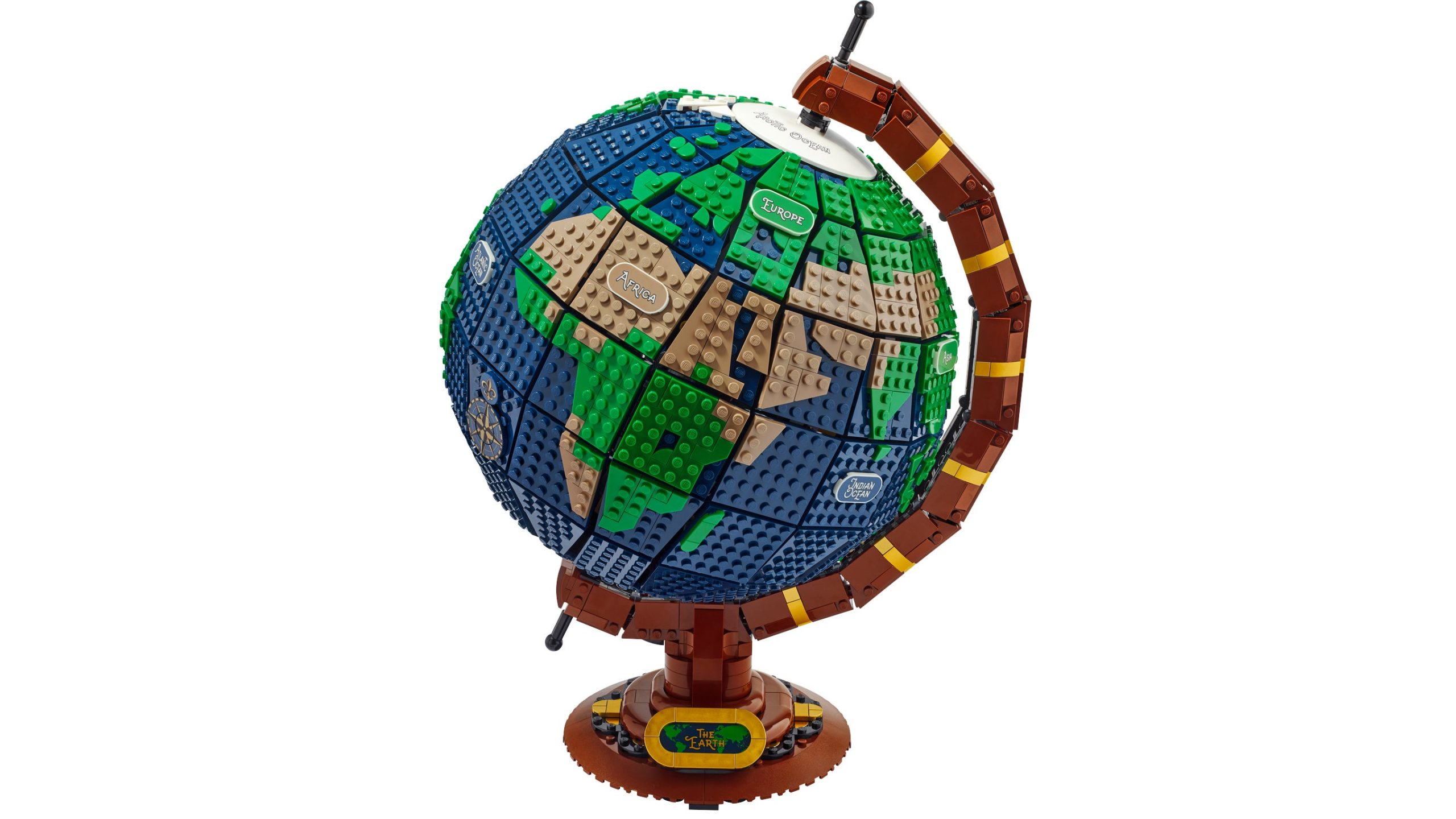 Lego’s Spinning 3D Globe Is Another Convincing Reason for Adults to Keep Playing With Plastic Bricks