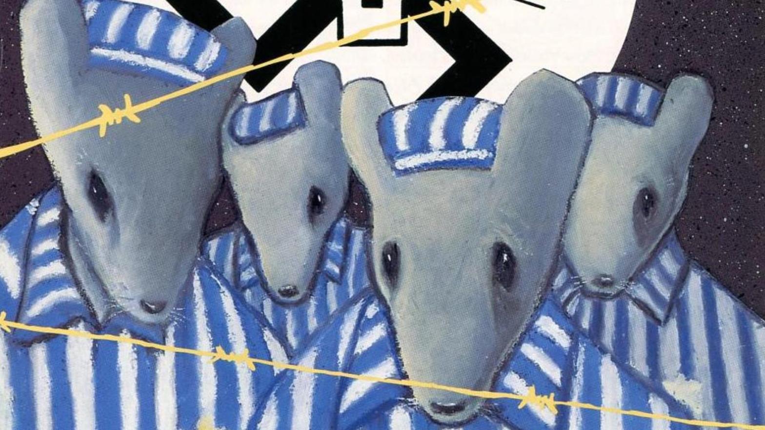 Inset of Maus Vol. II: And Here M Troubles Began cover by Art Spiegelman. (Image: Pantheon Books)