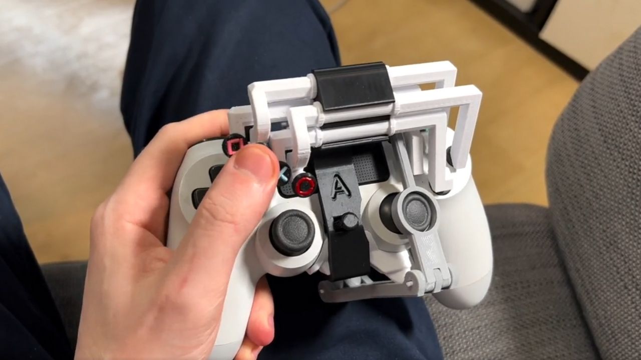 one handed ps4 controller mod
