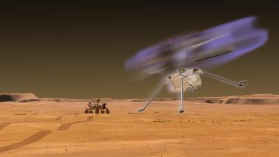 NASA’s Future Mars Aircraft May Create a Purple Glow, but Don’t Be Alarmed