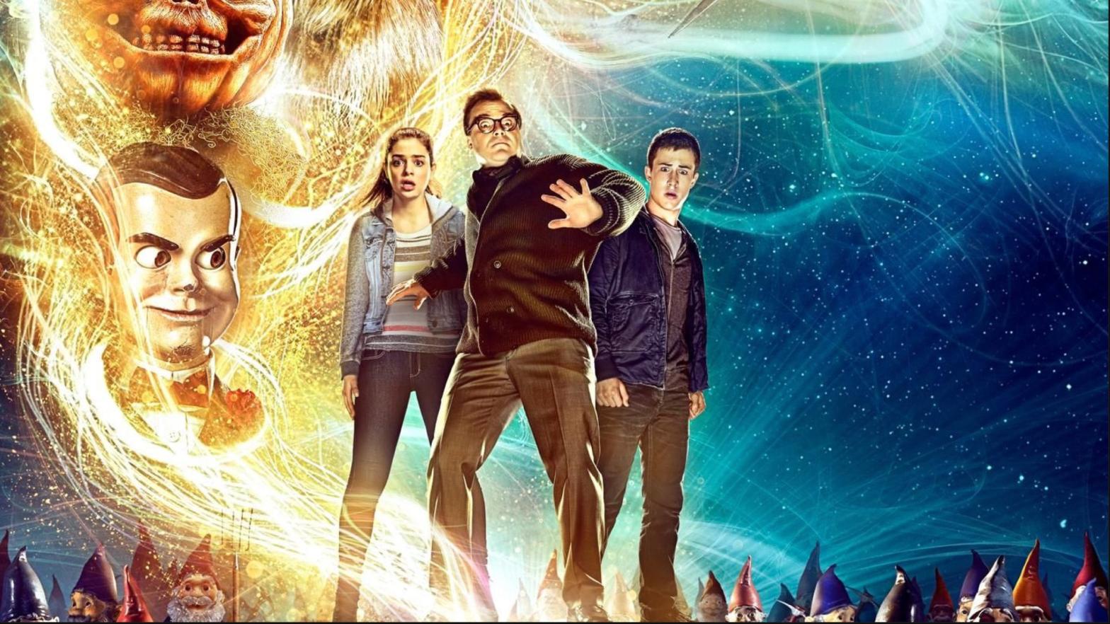 Inset of the 2015 Goosebumps movie poster. (Image: Sony Pictures)