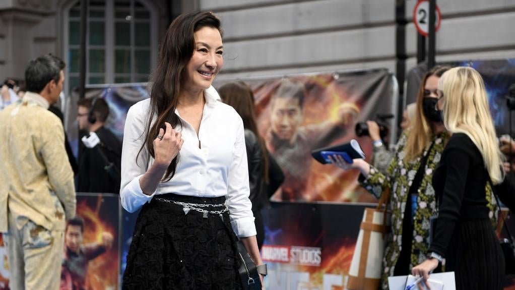 Michelle Yeoh, seen here at an event for Shang-Chi and the Legend of the Ten Rings, is back with Disney for American Born Chinese. (Photo: Ian Gavan/Getty Images for Disney, Getty Images)