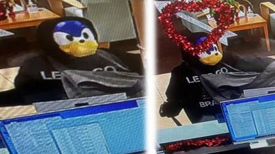 A Man Wearing a Sonic Mask Tried To Rob a Bank in Florida