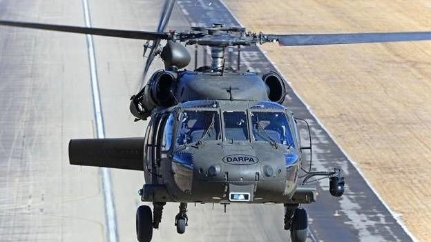 Great, DARPA Just Flew a Black Hawk Helicopter With Nobody In It