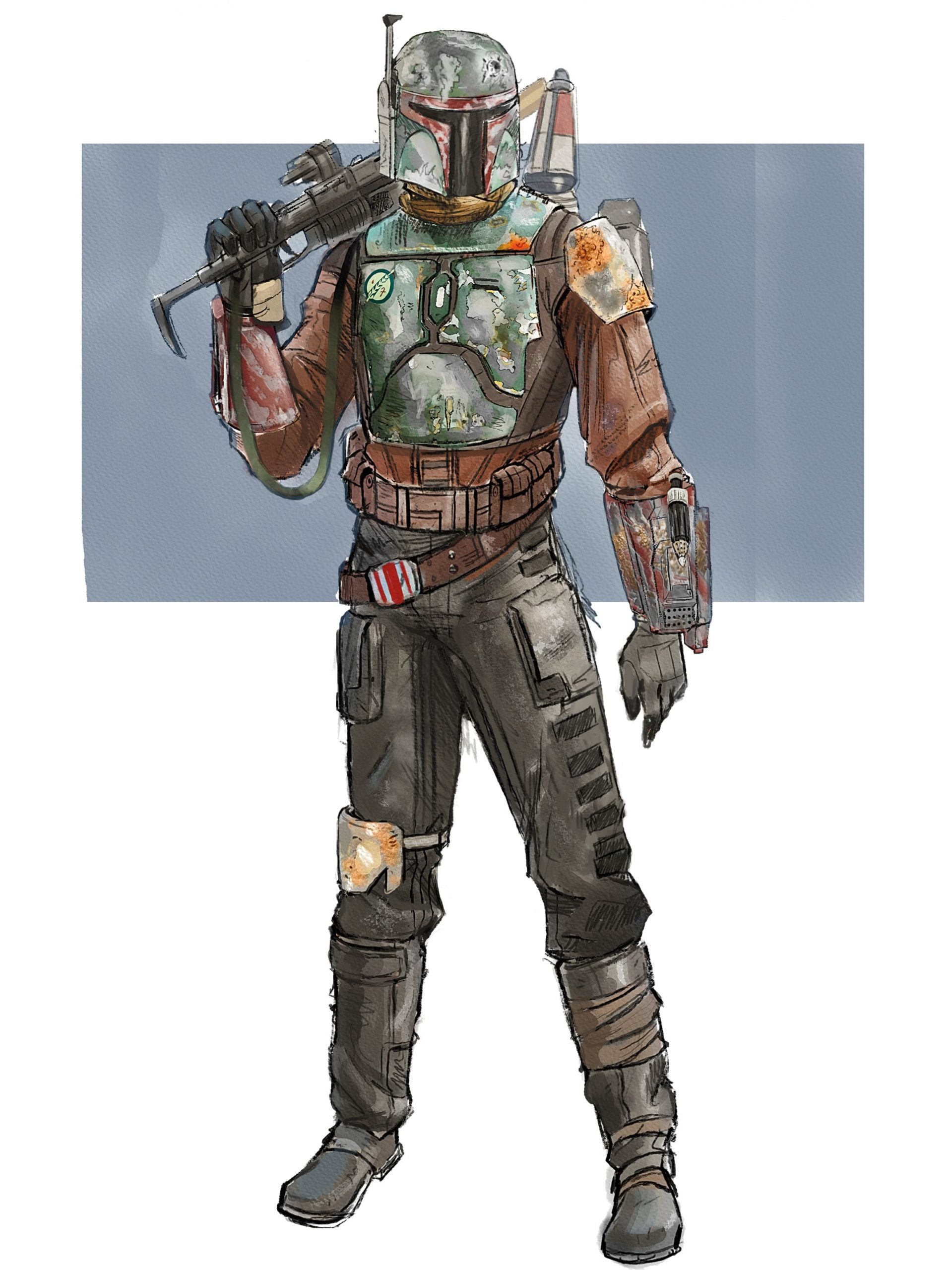 Art by Doug Chiang. From The Art of Star Wars: The Mandalorian (Season Two) courtesy of Lucasfilm (Image: Abrams Books/Lucasfilm)