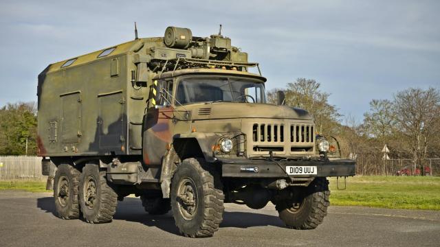 This 6×6 Soviet Military Truck RV Would Be Fun To Take Into A Forest
