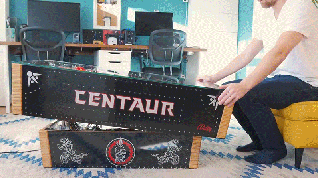 The Amount of Work That Went Into This Pinball Machine Coffee Table Conversion Is Staggering