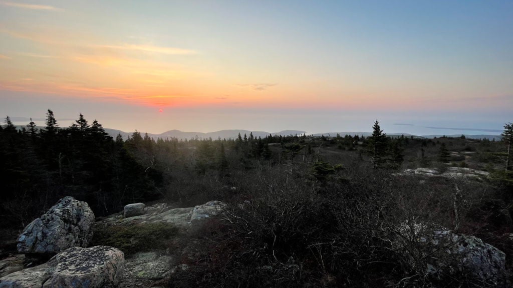 Cadillac Mountain located on Mount Desert Island, in Acadia National Park, Maine. (Photo: Karla Ann Cote/NurPhoto, Getty Images)