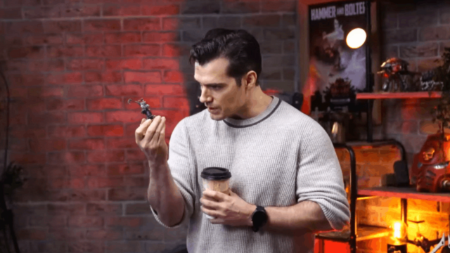 Watch Henry Cavill Utterly Geek Out at the Home of Warhammer