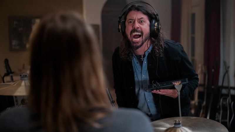 Growling Grohl. (Image: Open Road Films/Andrew Stuart)