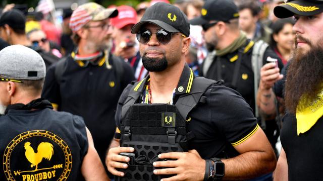 Proud Boys Leader Enrique Tarrio Charged With Capitol Riot Conspiracy