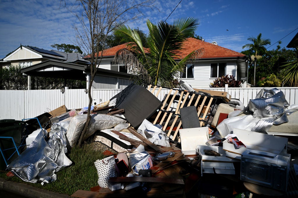 Residents of southeast Queensland and northern New South Wales are still cleaning up following unprecedented storms and the worst flooding in a decade.  (Photo: Dan Peled, Getty Images)