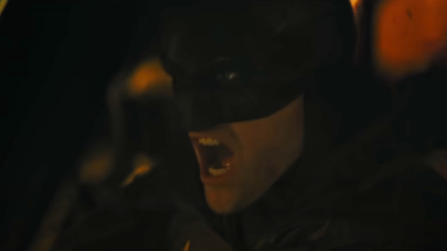 Also me when the Batmobile starts up in this movie, tbh. (Screenshot: Warner Bros.)