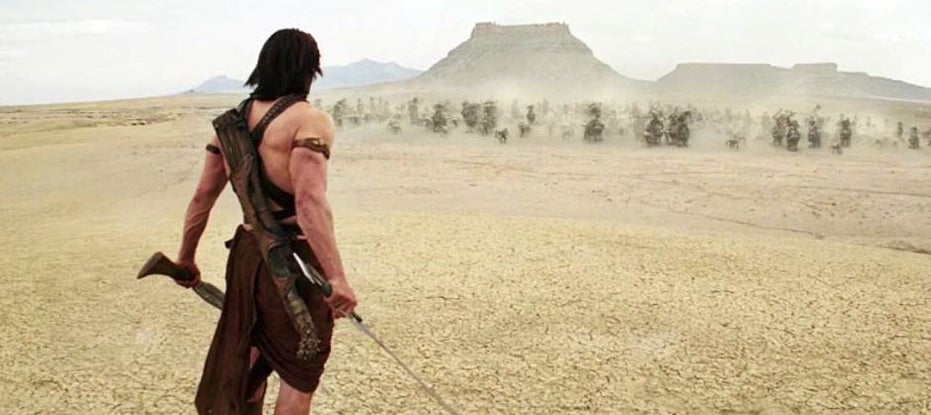 Might as well be John Carter facing down 10 years of bad press. (Image: Disney)