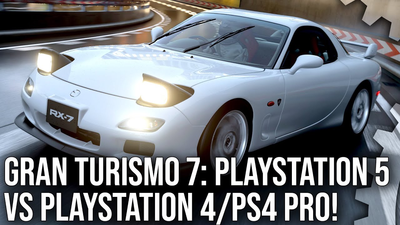 GT7 vs GT Sport / PS4 Pro vs PS5 Early 4K Graphics Comparison 